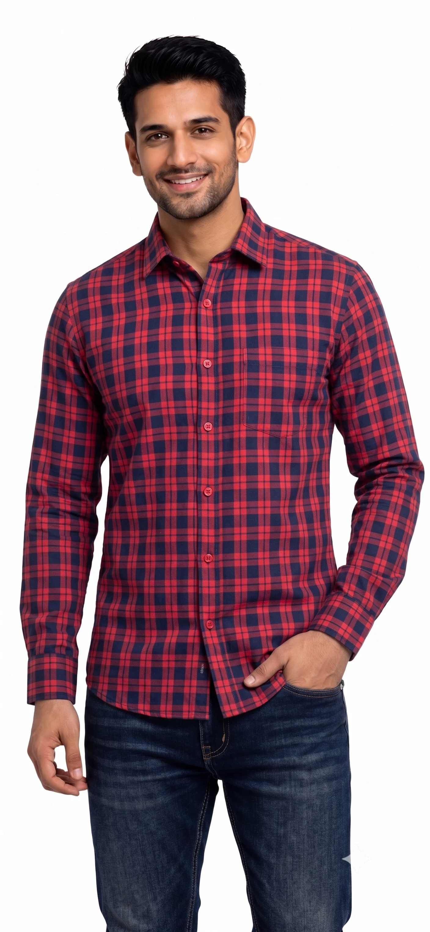 Red Check Shirt